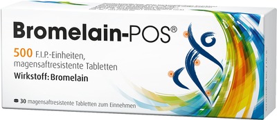 Bromelain-POS 30 St Tabletten magensaftresistent