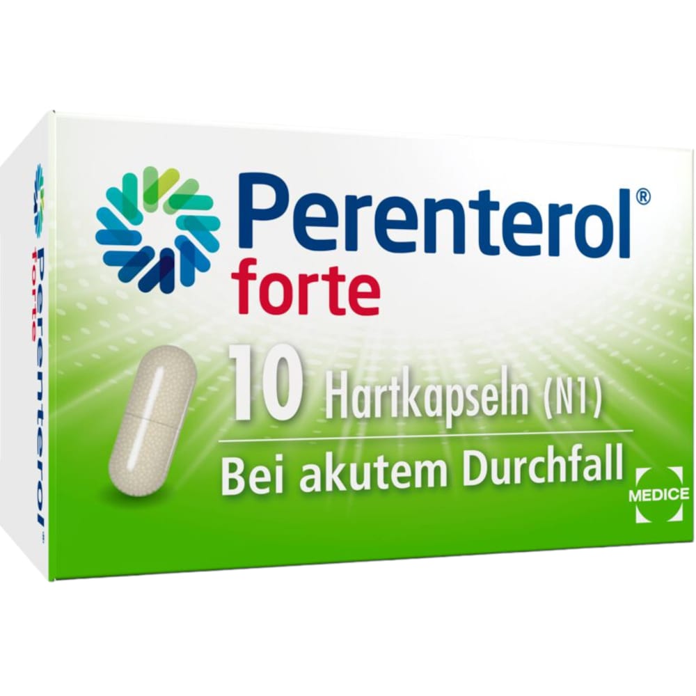 Perenterol forte bei akutem Durchfall  10 St Hartkapseln