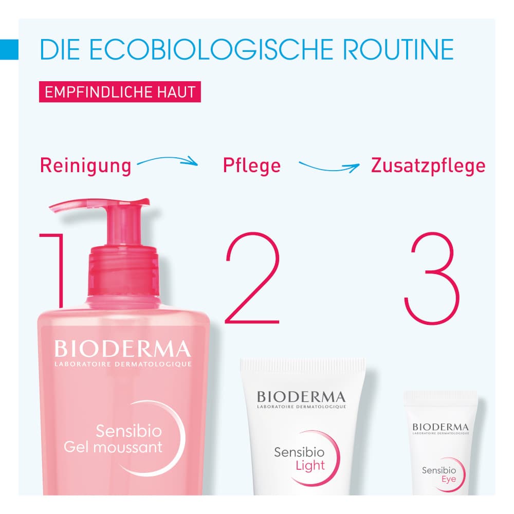 BIODERMA Sensibio Gel moussant 500 ml Gel