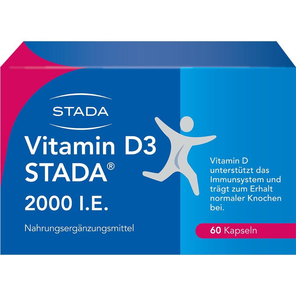 Vitamin D3 STADA 2.000 I.E. 60 St Kapseln