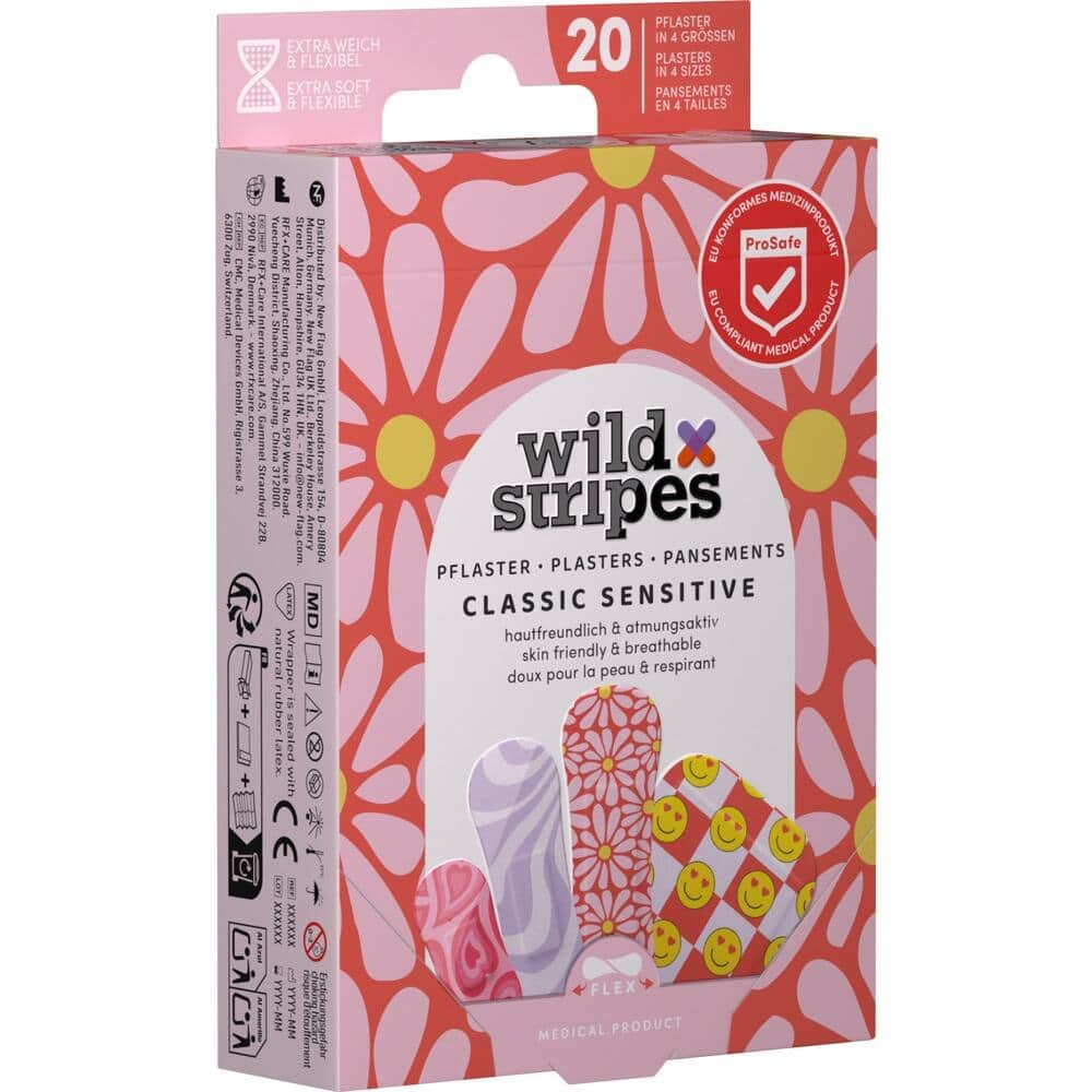 wild Stripes CLASSIC SENSITIVE 20 St Pflaster