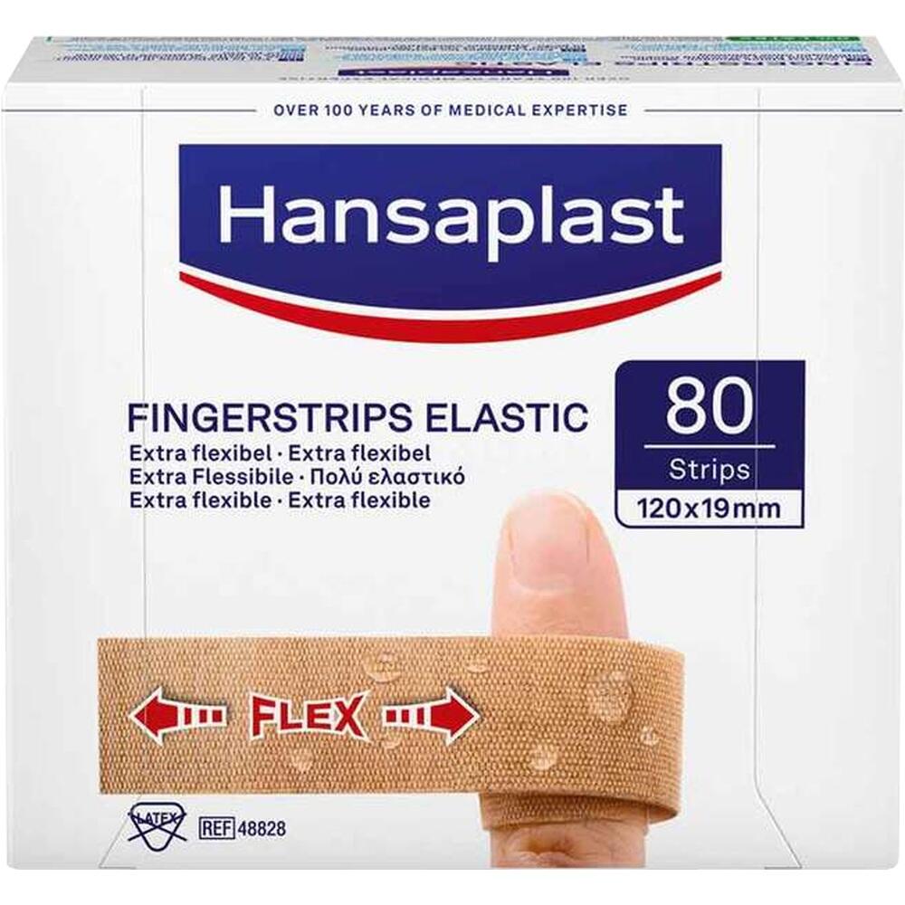 Hansaplast FINGERSTRIPS ELASTIC 80 St Pflaster