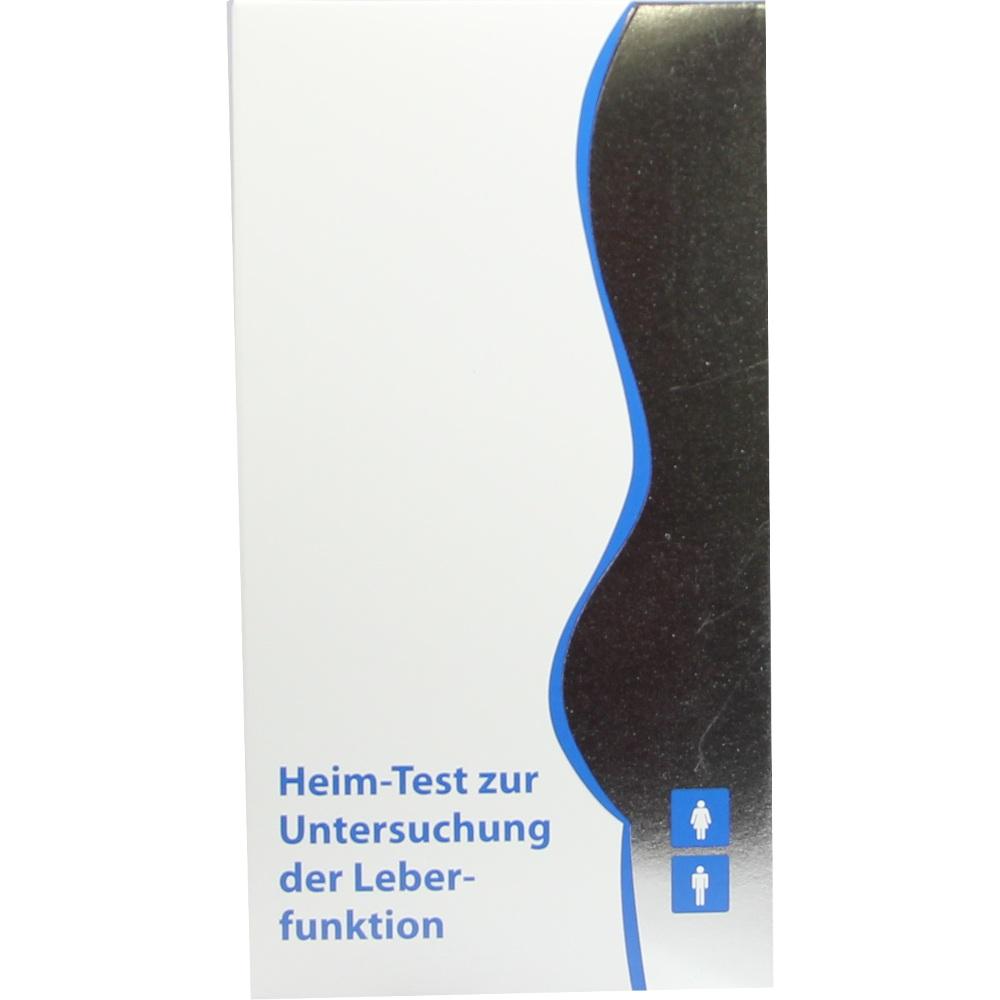 HOMETEST zur Untersuchung der Leberfunktion 2 St Teststreifen