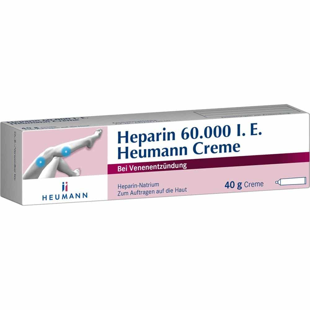 Heparin 60.000 I.E. Heumann  40 g Creme
