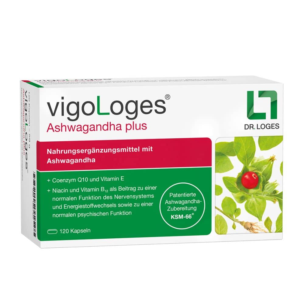 vigoLoges Ashwagandha plus 120 St Kapseln