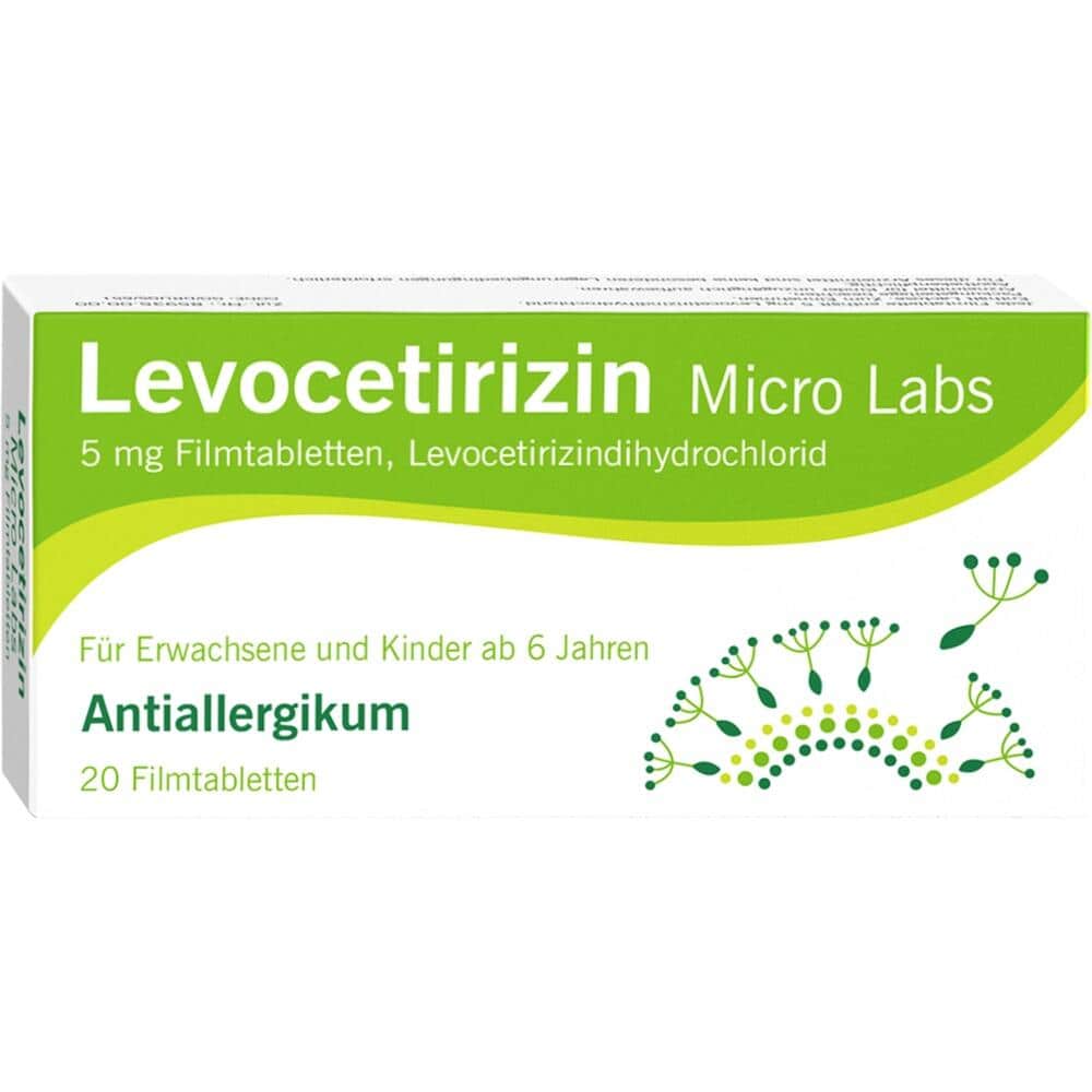 Levocetirizin Micro Labs 20 St Filmtabletten
