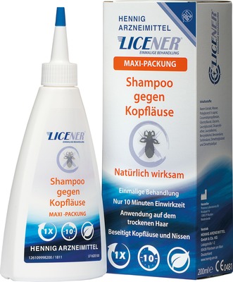 Licener Gegen Kopfläuse Shampoo Maxi-Packung 200 ml Shampoo