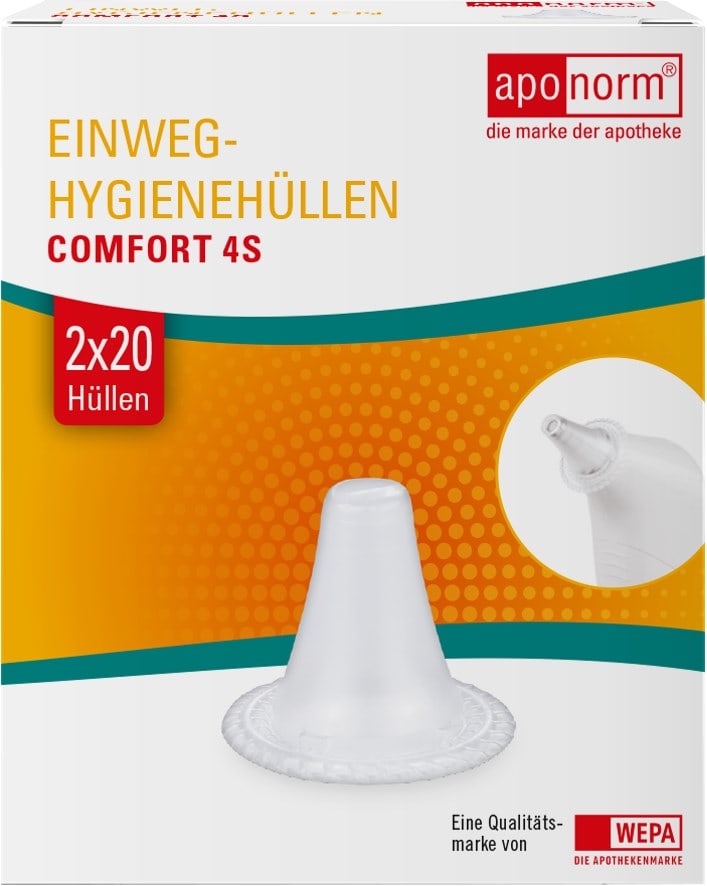 aponorm Fieberthermometer Ohr Comfort Schutzhüllen 40 St