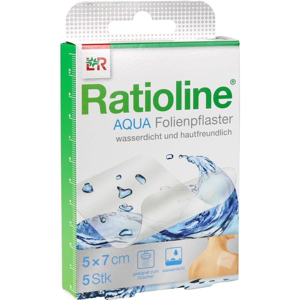 RATIOLINE aqua Duschpflaster 5x7 cm 5 St Pflaster