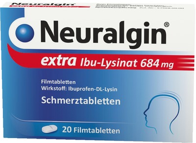 Neuralgin extra Ibu-Lysinat 400 mg 20 St Filmtabletten