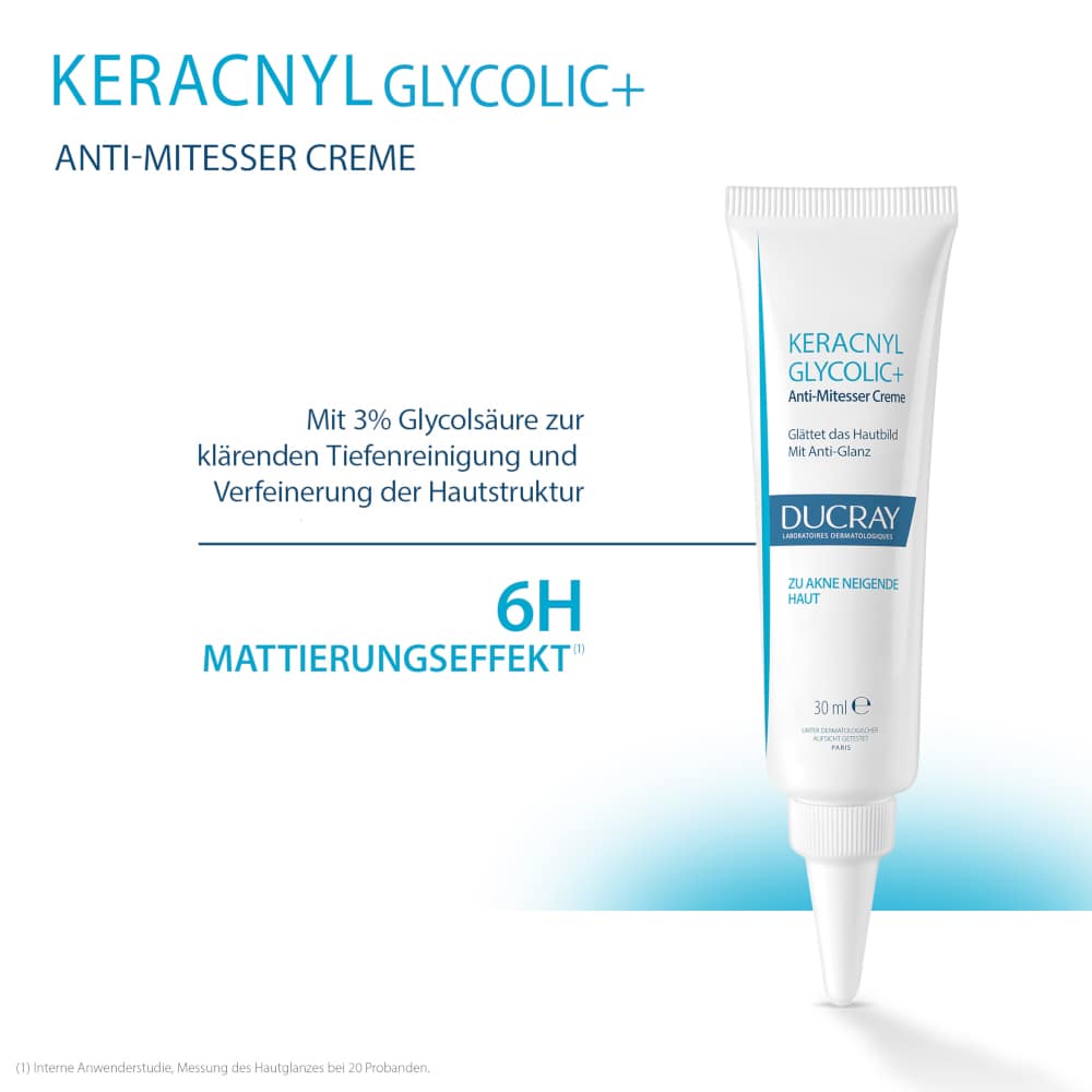 DUCRAY KERACNYL GLYCOLIC+ Anti-Mitesser Creme 30 ml Creme