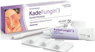KadeFungin 3 bei Scheidenpilz - Kombipackung - Creme + Vaginaltabletten 1 St Kombipackung