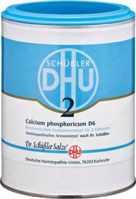 DHU Schüssler-Salz Nr. 2 Calcium phosphoricum D 6  1000 St Tabletten