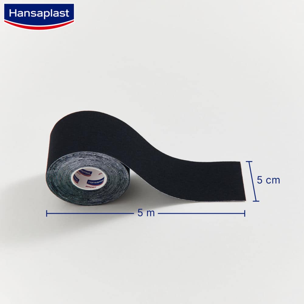 Hansaplast KINESIOLOGIE TAPE Schwarz  1 St Bandage