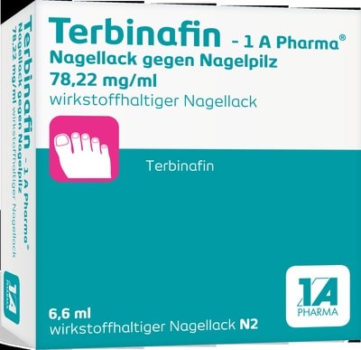 Terbinafin -1A Pharma 6.6 ml Wirkstoffhaltiger Nagellack