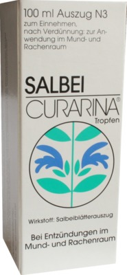 Salbei Curarina 100 ml Tropfen