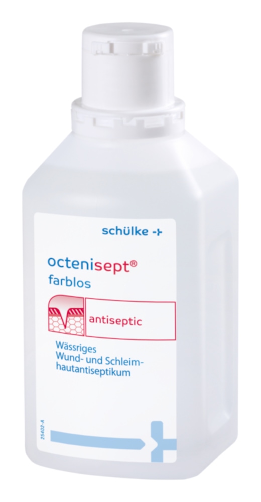 octenisept antiseptic Wund- und Schleimhautantiseptikum farblos 500 ml Lösung