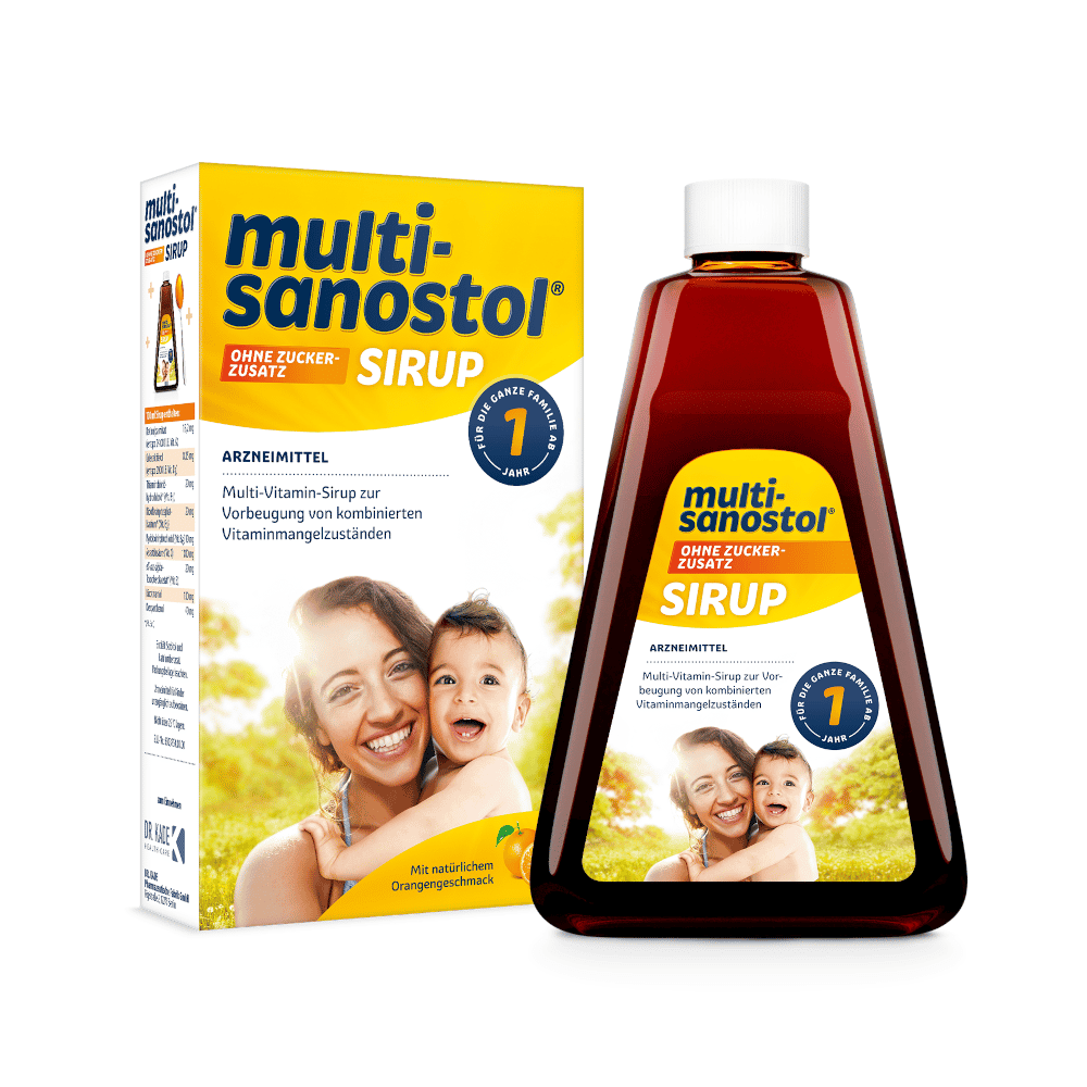 MULTI SANOSTOL Sirup ohne Zuckerzusatz 260 g Sirup