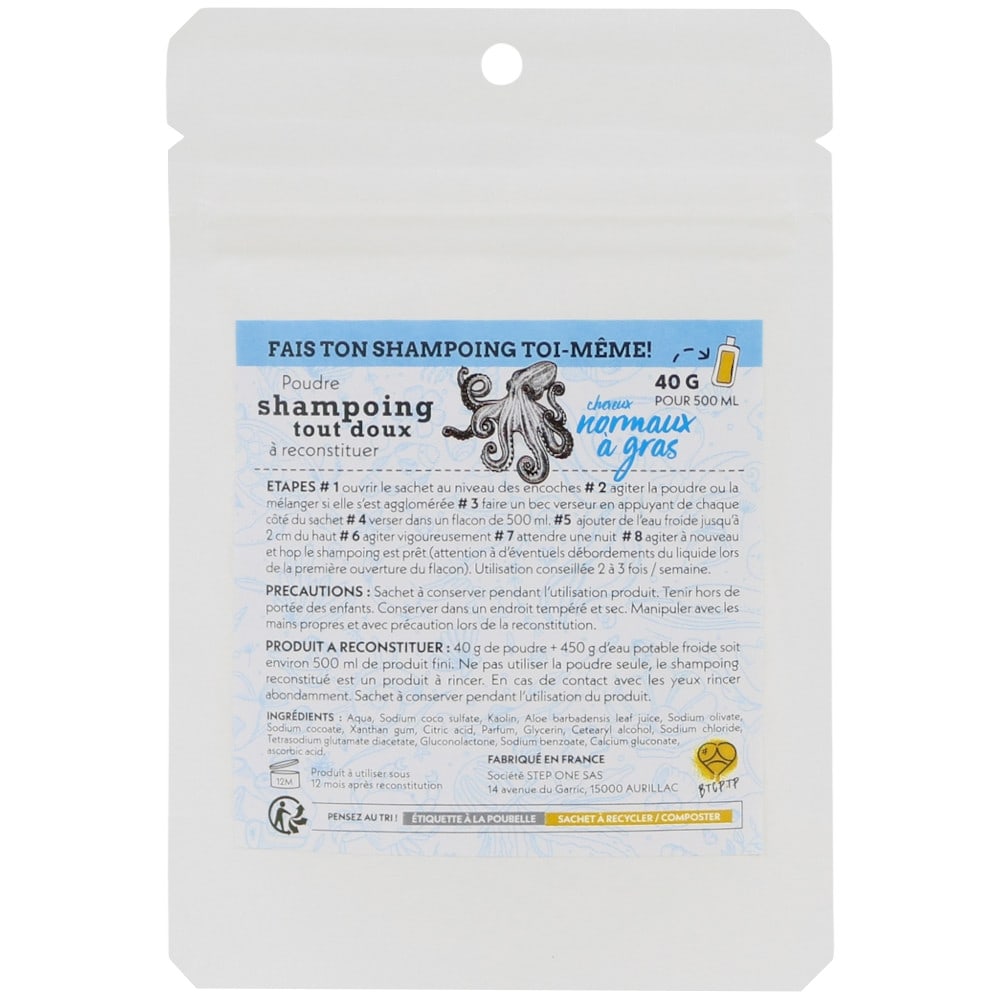 shampoing tout doux 40 g Pulver