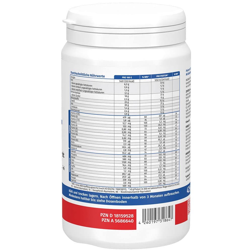 MEGAMAX Body & Balance VITAL Drink Schoko 425 g Pulver