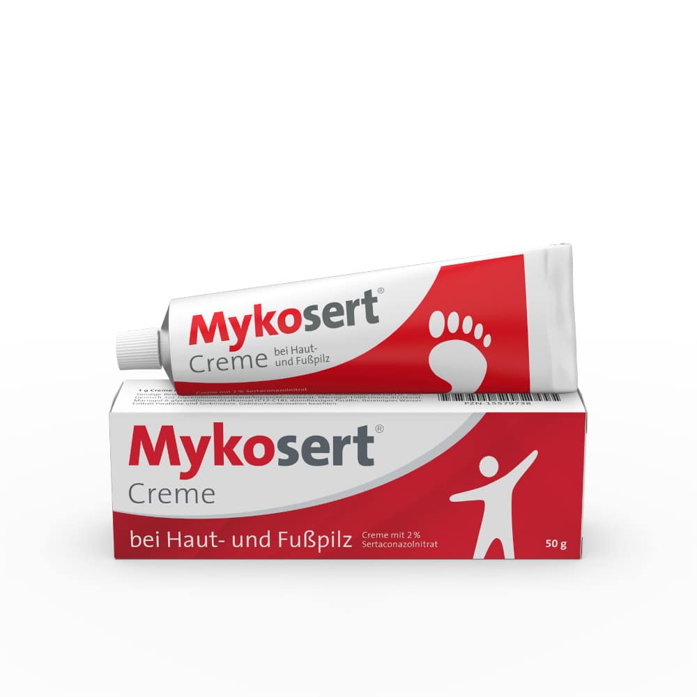 Mykosert Creme bei Haut- und Fußpilz 50 g Creme