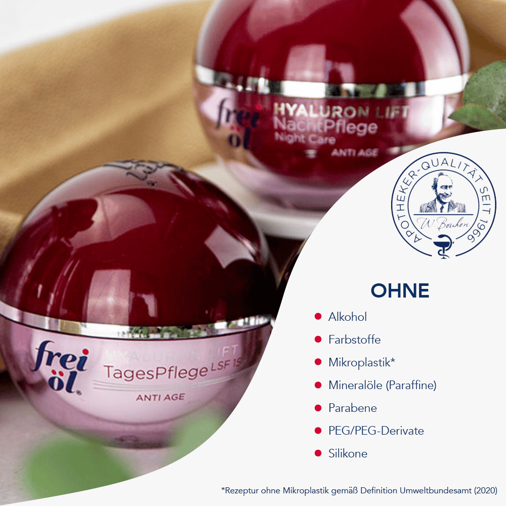 frei öl Anti-Age Hyaluron Lift TagesPflege 50 ml Tagescreme