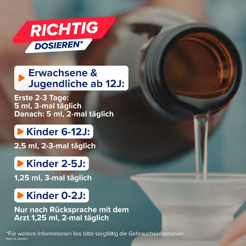 Mucosolvan HUSTENSAFT 30 mg/5 ml 250 ml Lösung zum Einnehmen