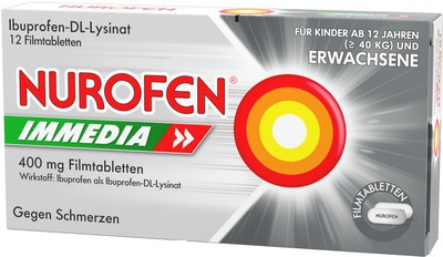 NUROFEN IMMEDIA 400mg 12 St Filmtabletten