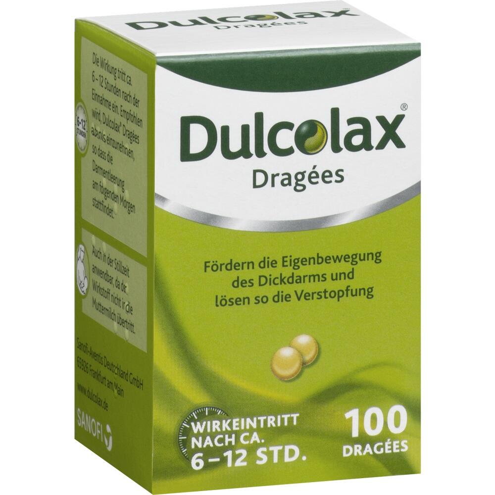 DulcoLax DRAGÉES - Abführmittel bei Verstopfung  100 St Tabletten magensaftresistent