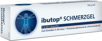 ibutop Schmerzgel 5%, bei Sport- und Alltagsverletzungen wie Prellungen, Verstauchungen oder Zerrungen 100 g Gel