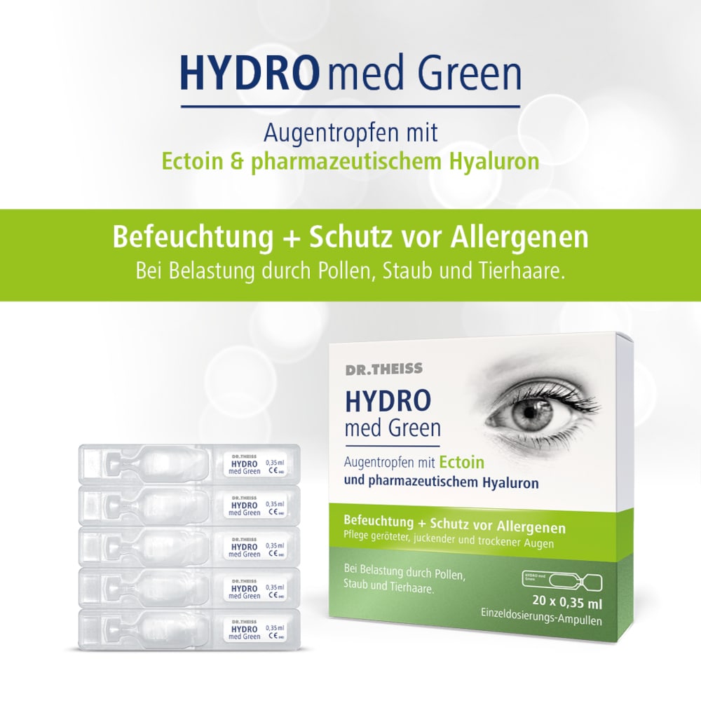 DR.THEISS HYDRO med Green 20X0.35 ml Augentropfen