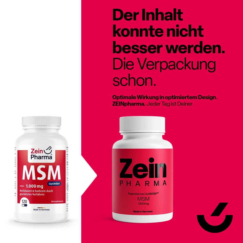 Zein Pharma OptiMSM 1000 mg  120 St Kapseln
