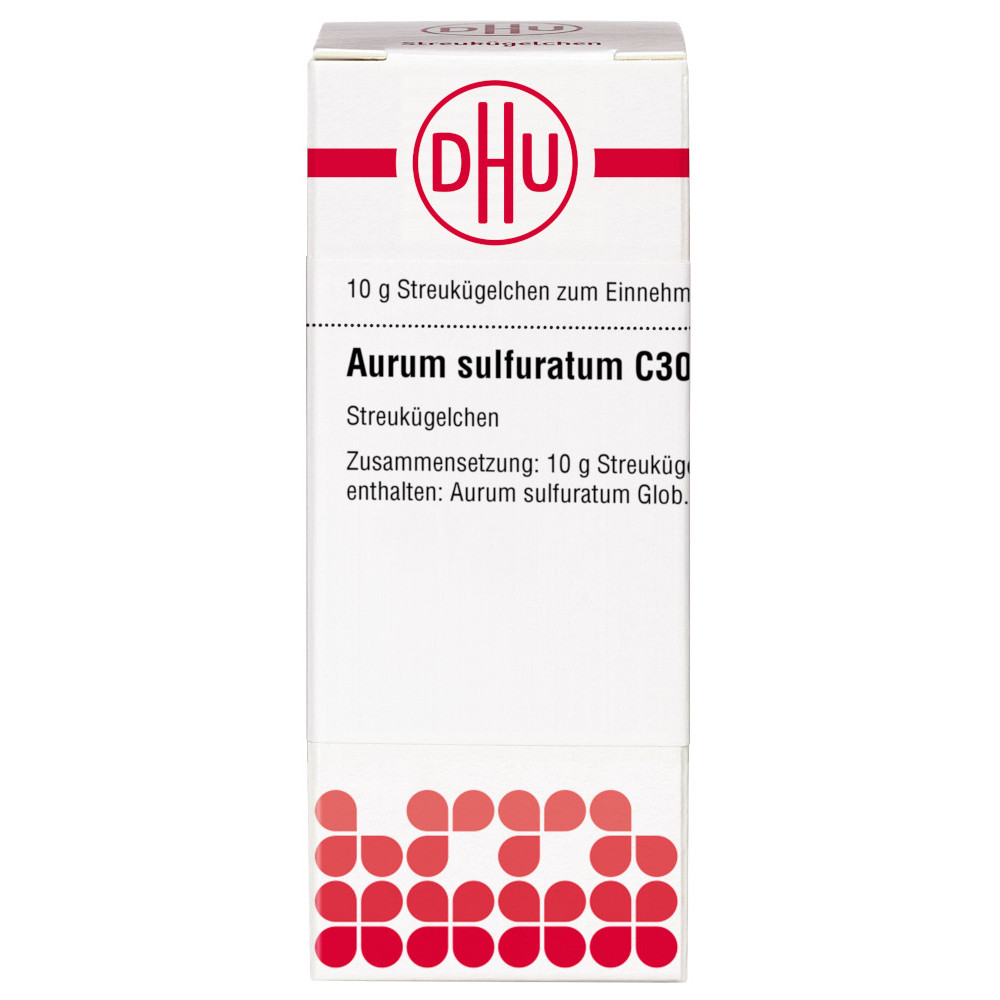 Aurum sulfuratum C30 10 g Globuli