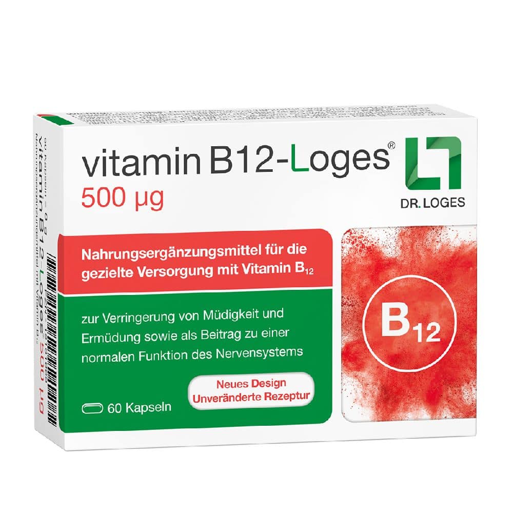 vitamin B12-Loges 500 µg 60 St Kapseln