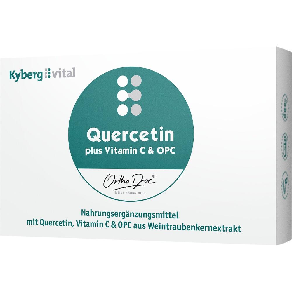 Kyberg Vital Orthodoc Quercetin plus Vitamin C & OPC 60 St Kapseln