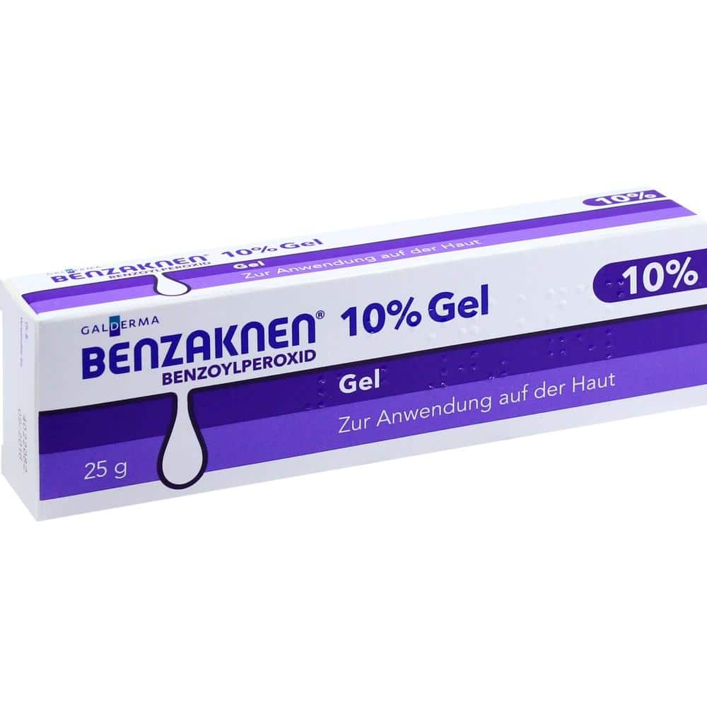 Benzaknen 10% 25 g Gel