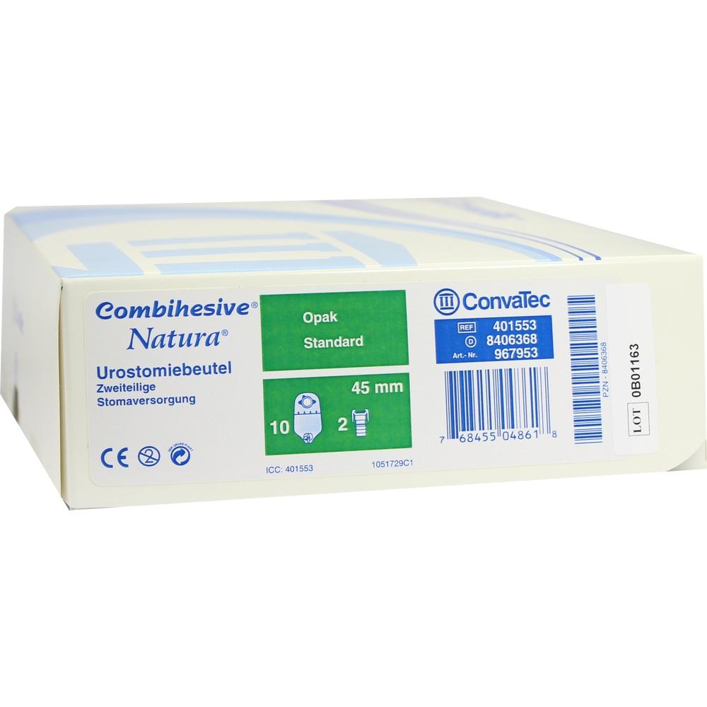 COMBIHESIVE Natura Uro.B.2t.RR45 Hahn opak 967953 10 St Beutel
