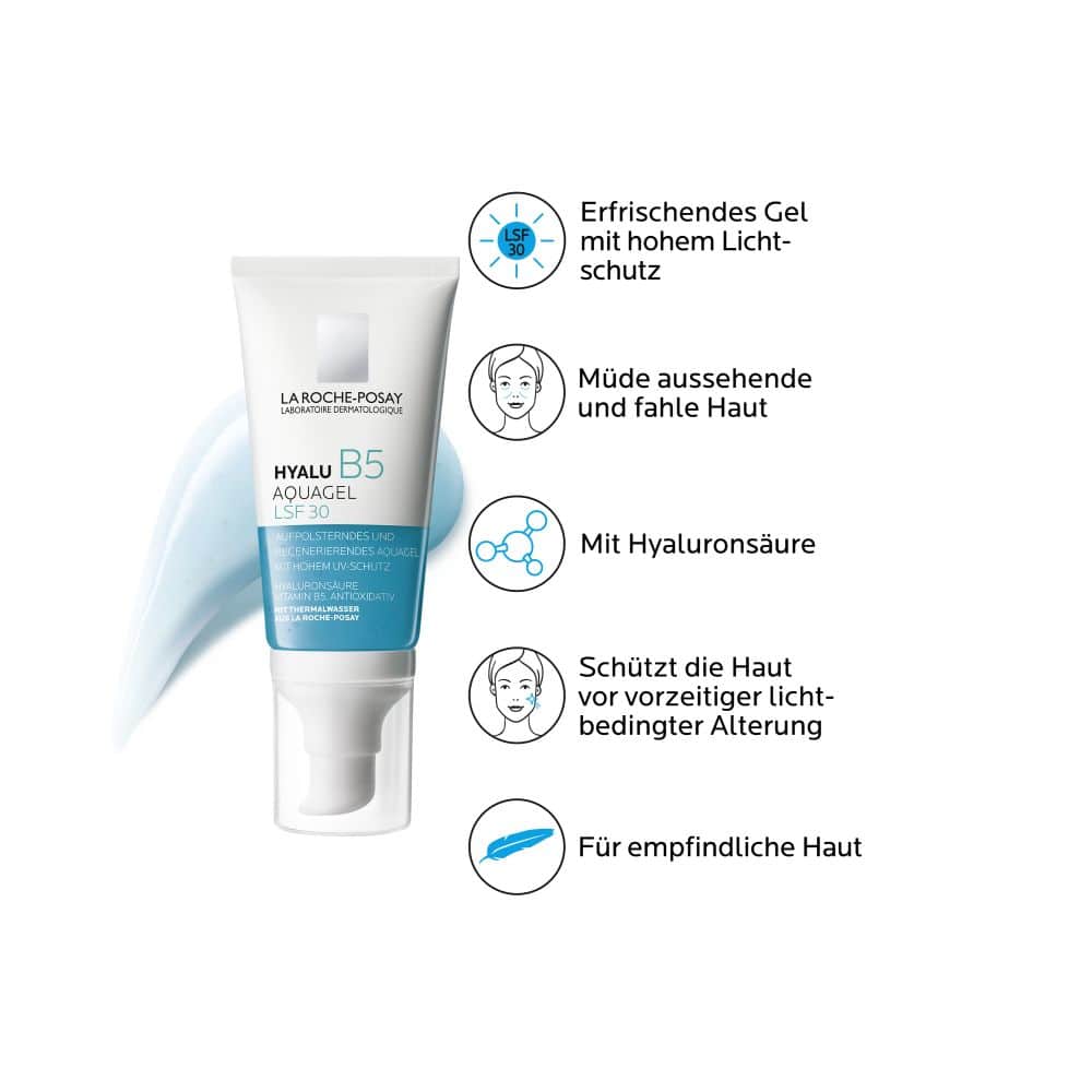 LA ROCHE-POSAY HYALU B5 AQUAGEL LSF 30 50 ml Gel