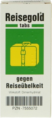 Reisegold tabs gegen Reiseübelkeit 10 St Tabletten