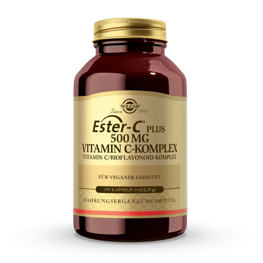SOLGAR ESTER-C PLUS 500MG VITAMIN C-KOMPLEX 250 St Kapseln