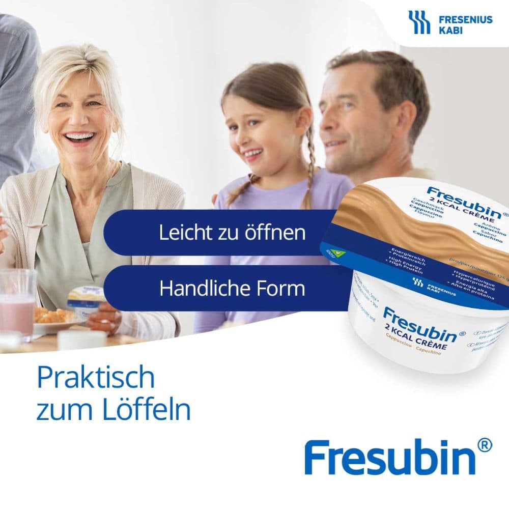 Fresubin 2 kcal Creme Schokolade 4X125 g Flüssigkeit