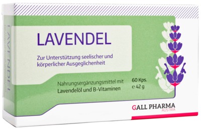 LAVENDEL ÖL GPH Kapseln 60 St Kapseln