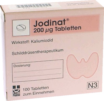 Jodinat 200μg 100 St Tabletten