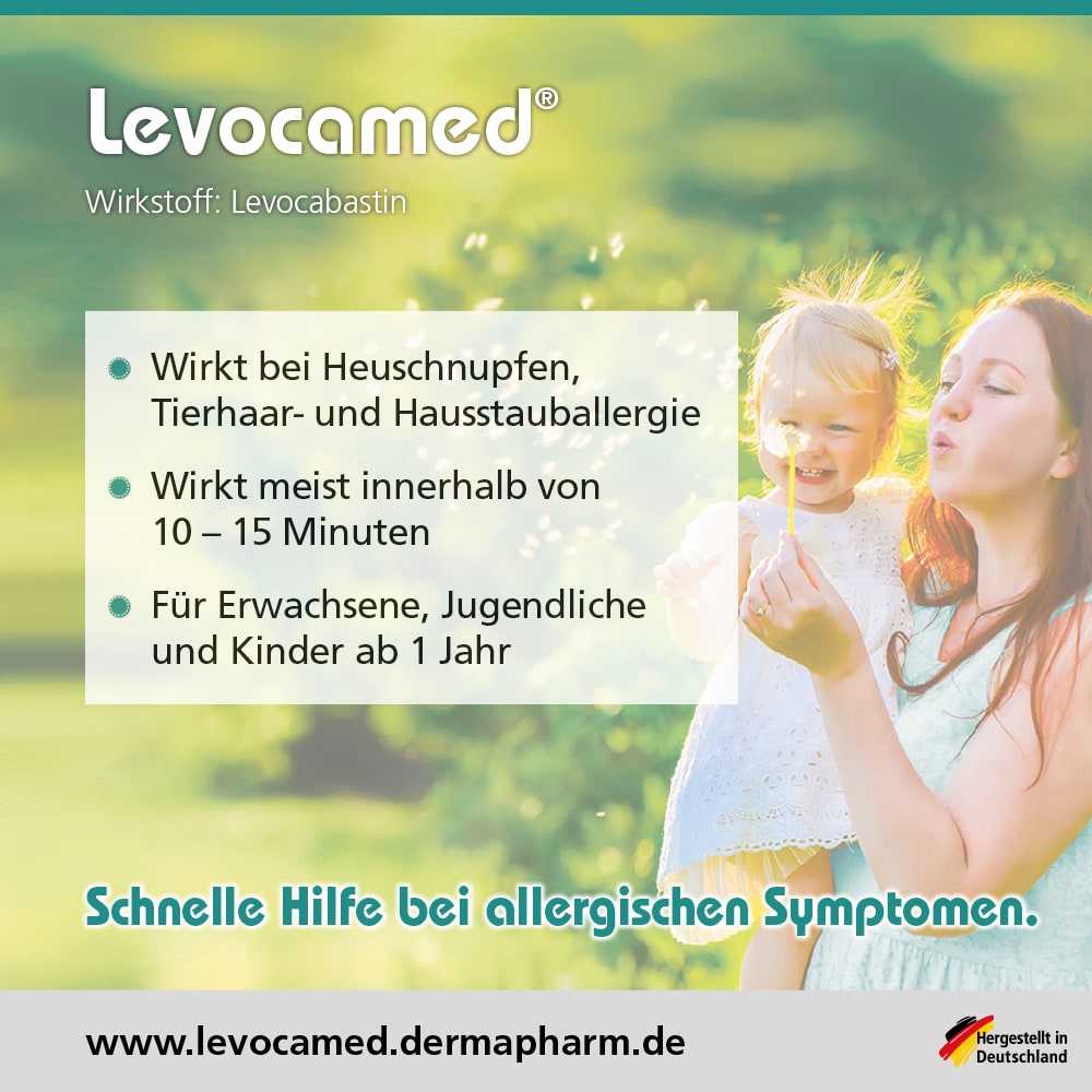 Levocamed Kombipackung 1 St Kombipackung