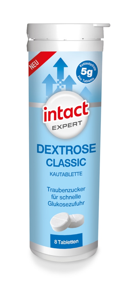 intact Expert Dextrose Classic 8X5.7 g Kautabletten