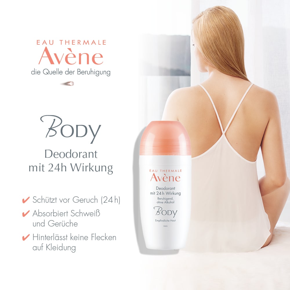 Avene Body Deodorant Mit 24h Wirkung 50 ml