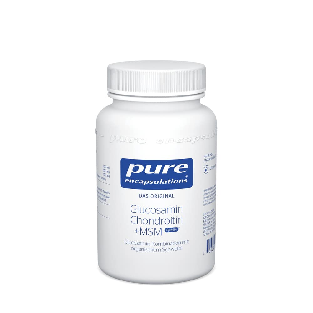 pure encapsulations Glucosamin Chondroitin + MSM 60 St Kapseln