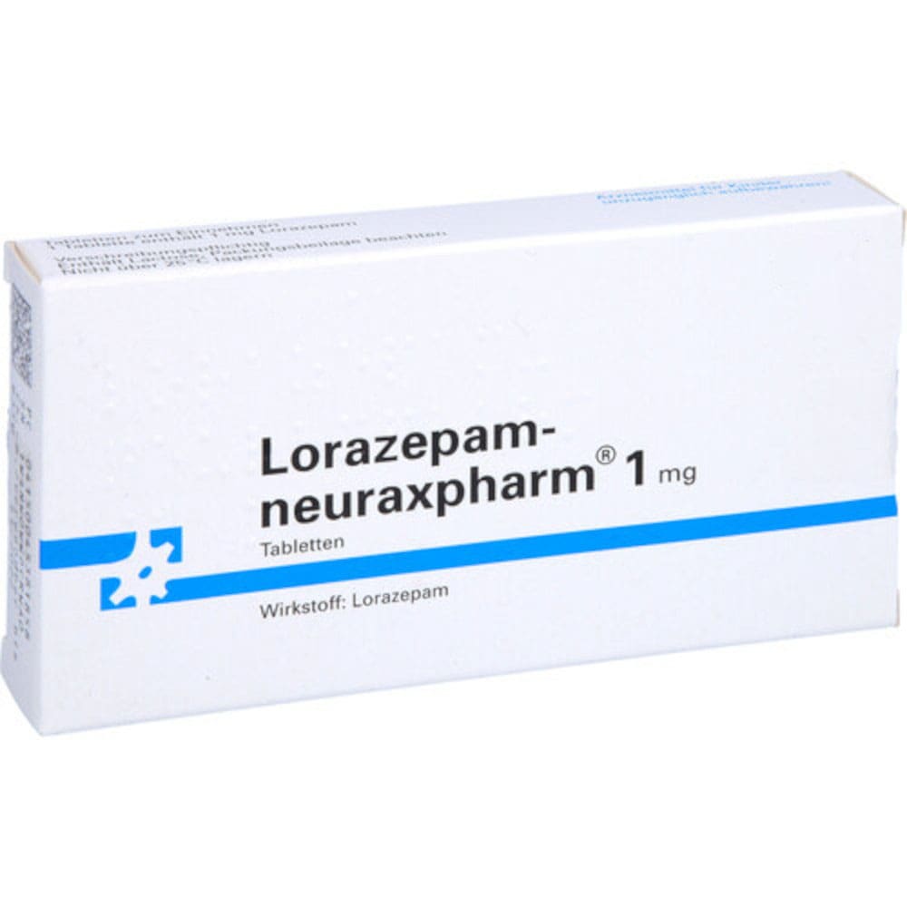 Lorazepam-neuraxpharm 1 mg 50 St Tabletten