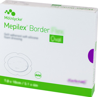 Mepilex Border Flex 7,8 x 10cm 5 St Verband