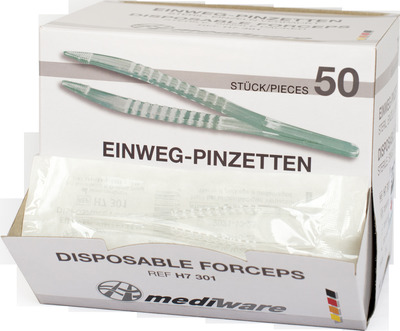 PINZETTE Einmal steril 50 St 50 St